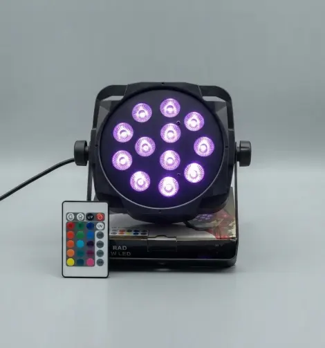 12 LED RGBW/UV Stage Par Light