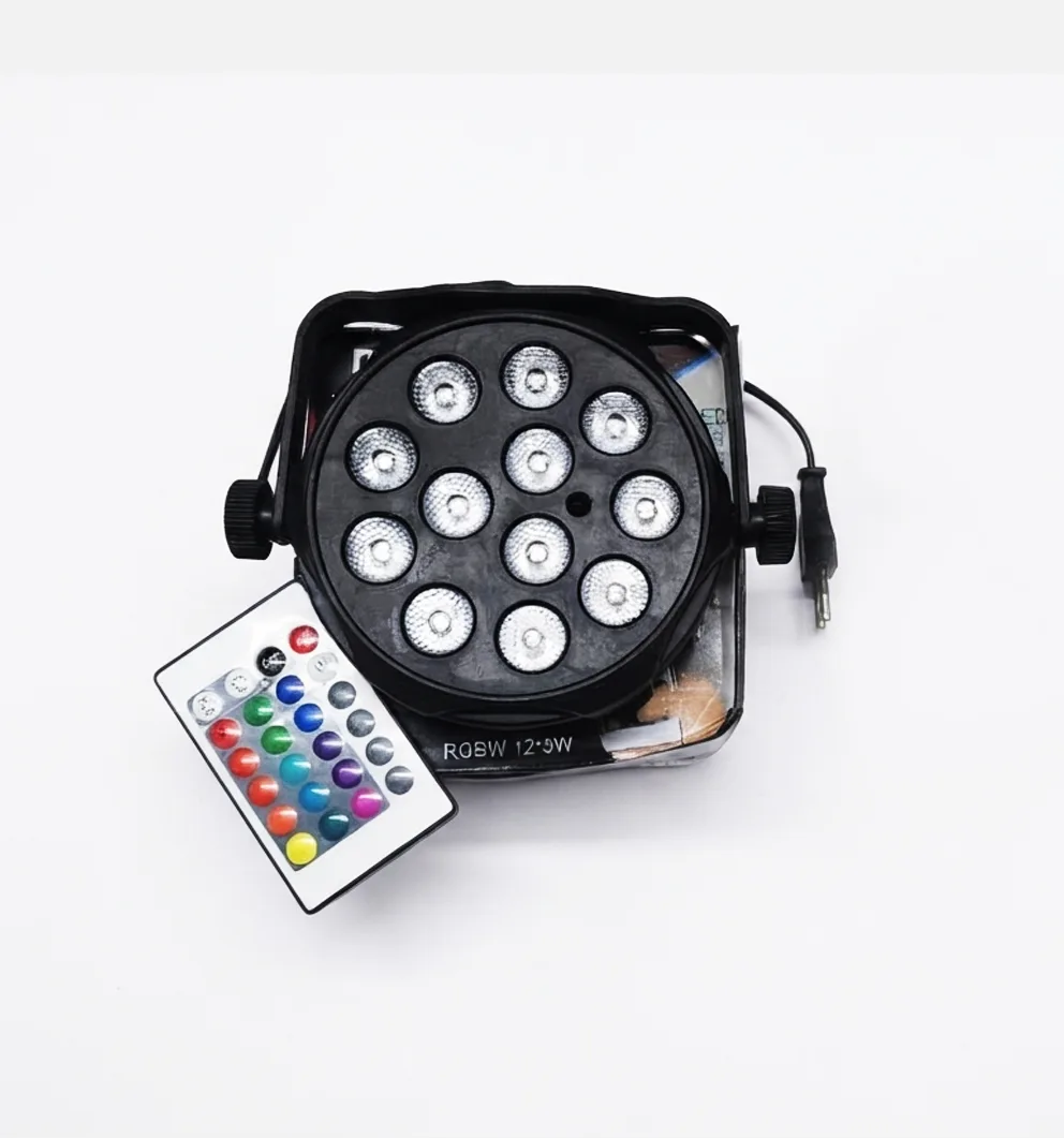 12 LED RGBW/UV Stage Par Light